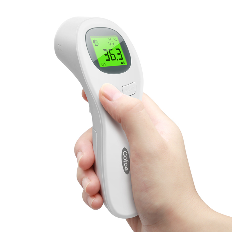 Medical Clinical Ir Forehead Lcd Non Contact Digital Human Body Infrared Fever Thermometer