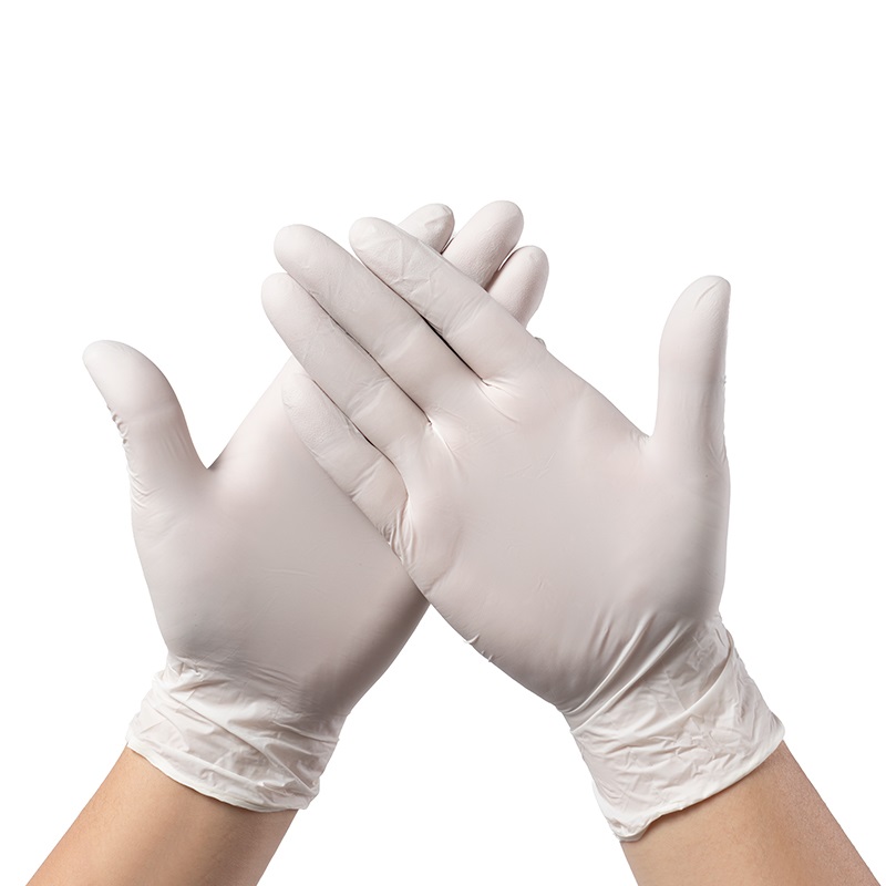 Free powder latex disposible gloves for hospital doctor medical