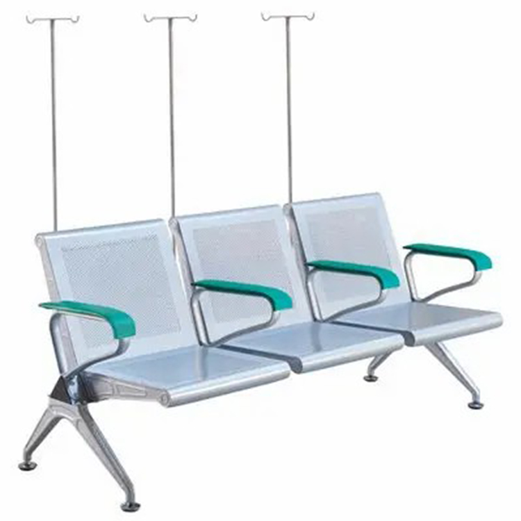 Hospital 2 3 set chairs visitor clinic waiting medical Patient Transfusion Chair