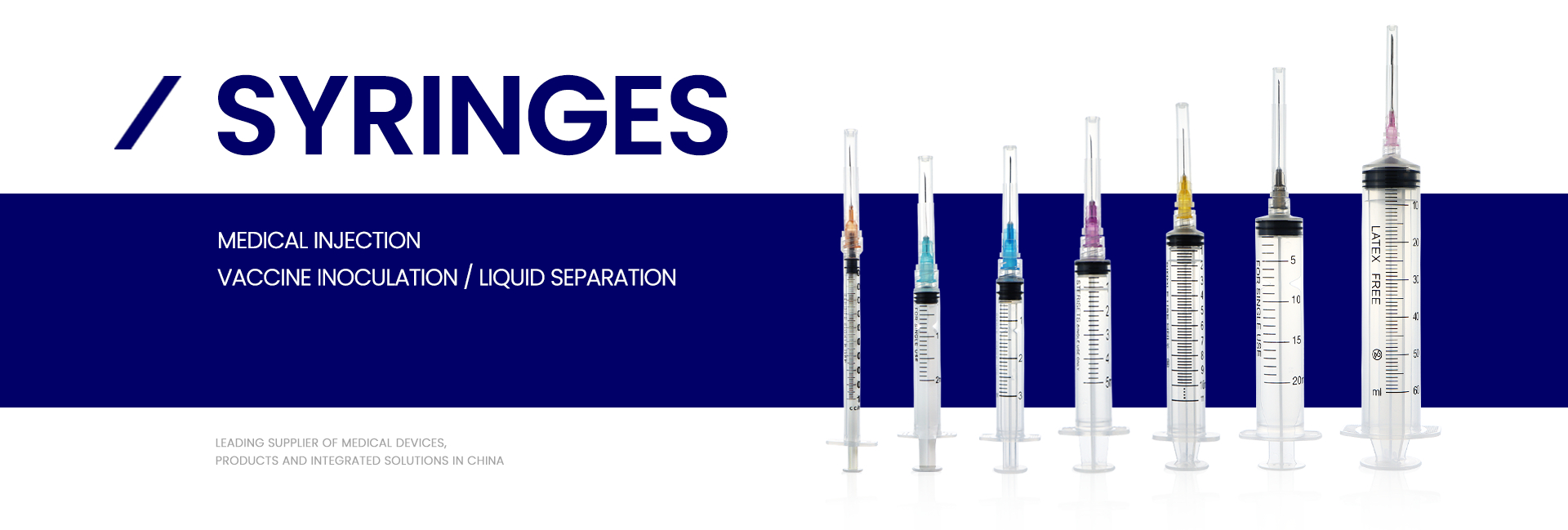 disposable syringe