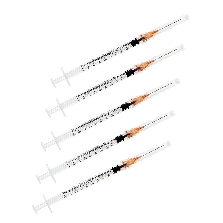 EO Sterile Individual Package Disposable Vaccine Syringe 0.5ml 1ml