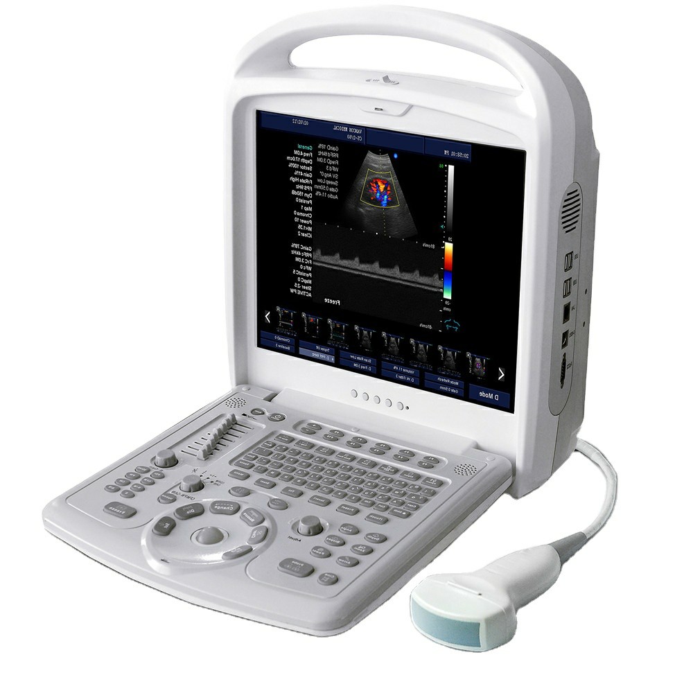 15' LED 3D 4D Laptop Ultrasonic Scanner portable ultrasound machine color doppler Systems