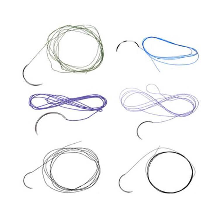 Absorbable Non-Absorbable Surgical Suture with Needle